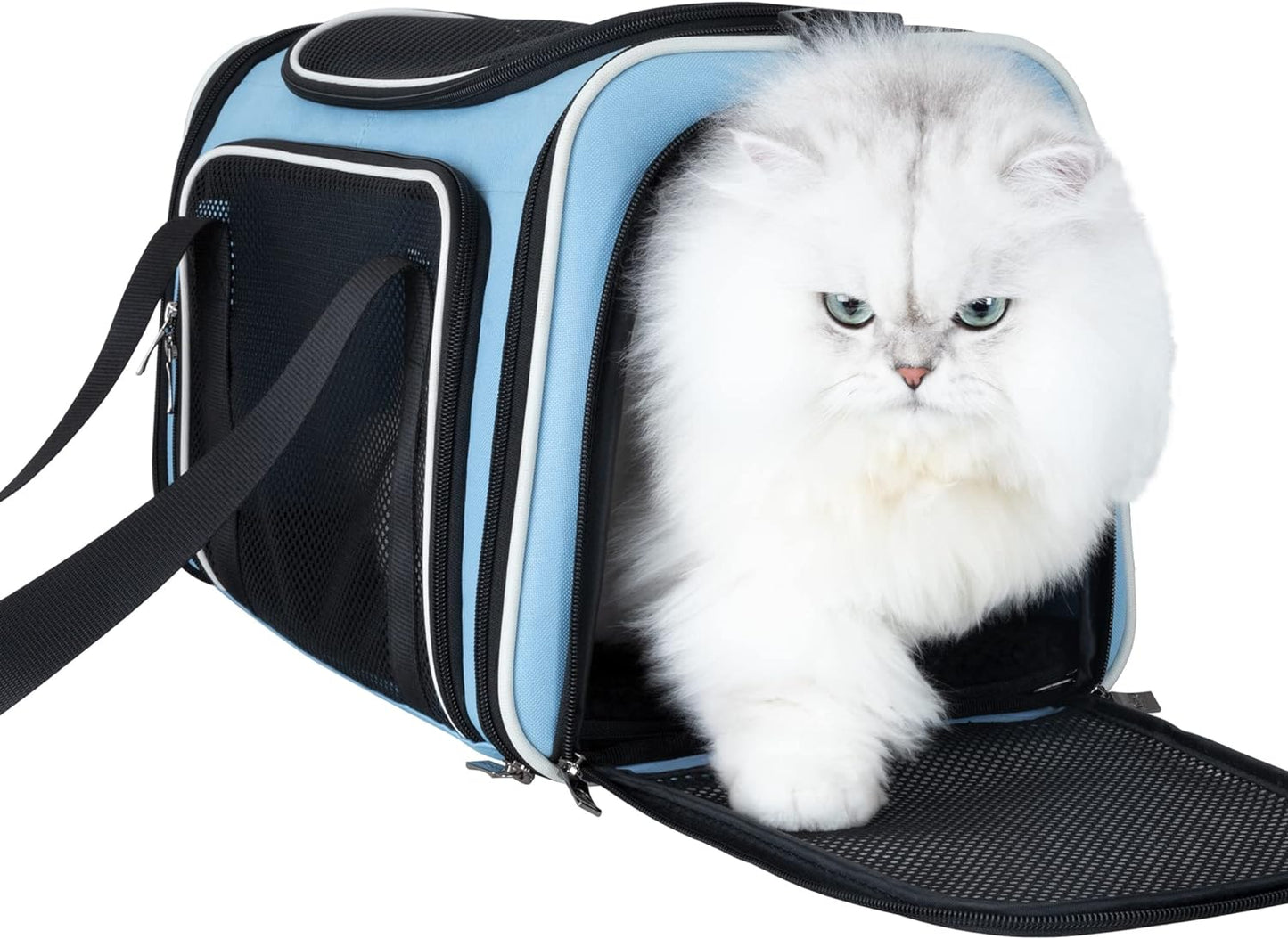 Soft Cute Travel Pet Carrier Bag for Medium Cats, Kitty and Puppy, Fantasy Pink, M