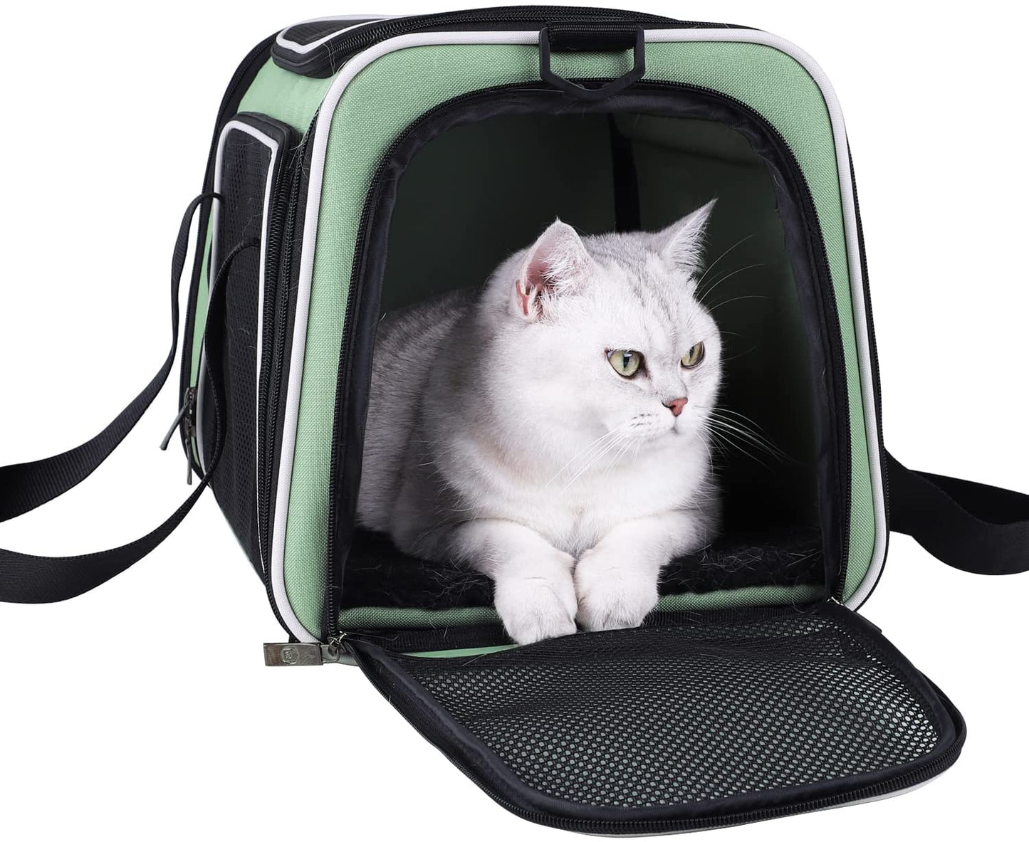 Soft Cute Travel Pet Carrier Bag for Medium Cats, Kitty and Puppy, Fantasy Pink, M