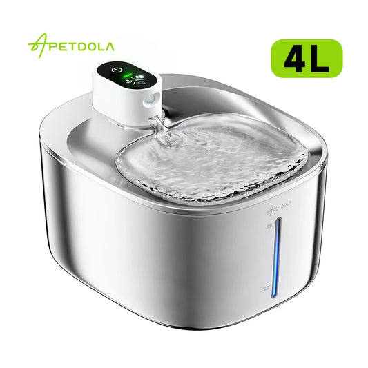 4L Automatic Wireless Cat and Dog Water Fountain with Sensor Technology