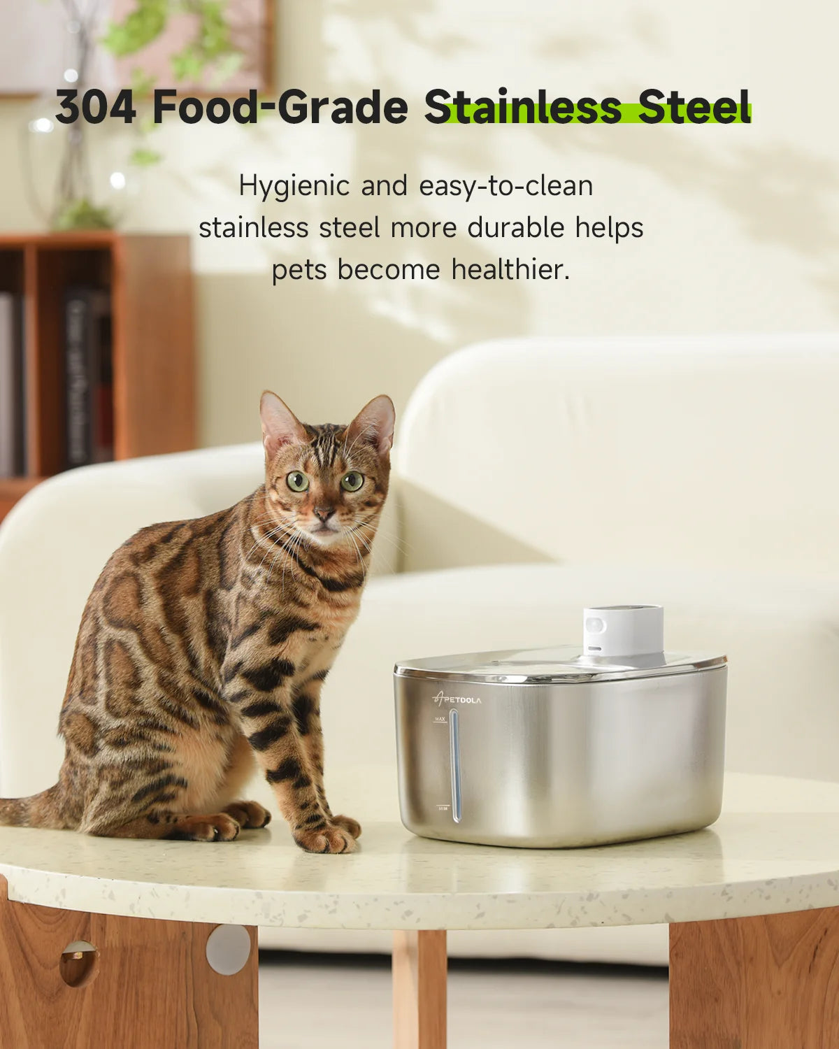 4L Automatic Wireless Cat and Dog Water Fountain with Sensor Technology